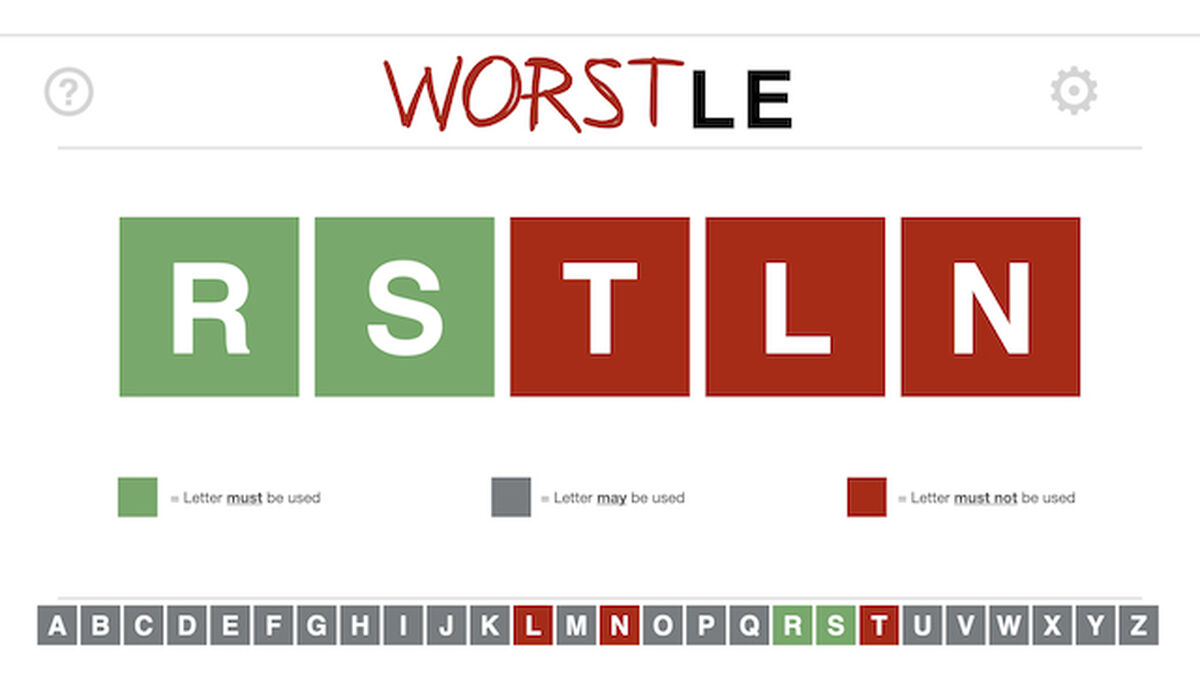 WORSTLE image number null